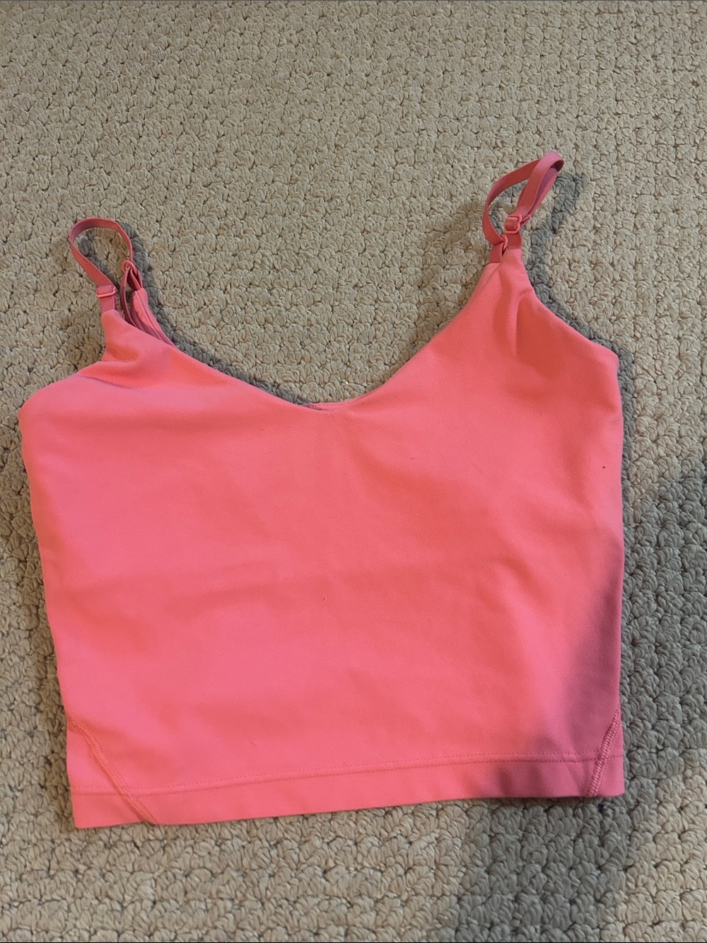 lululemon athletica Pink Camisole Tank Top